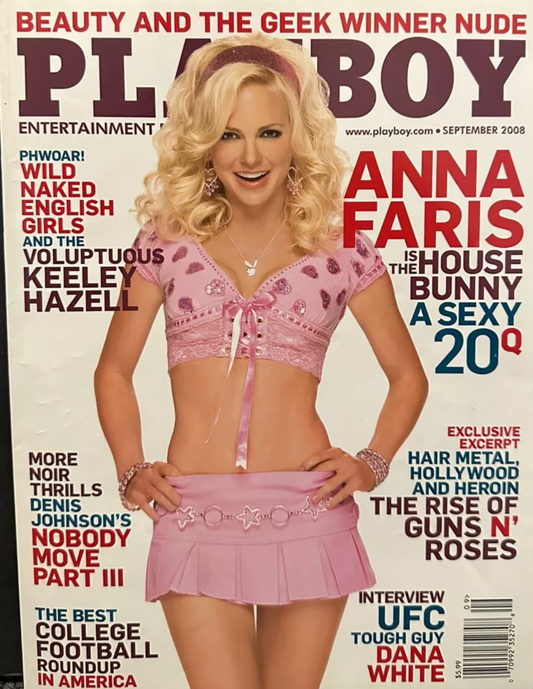 playboy anna faris - Beauty And The Geek Winner Nude Pl Boy Entertainment Phwoar! Wild Naked English Girls And The Voluptuous Keeley Hazell Anna Faris The House Bunny A Sexy 20 More Noir Thrills Denis Johnson'S Nobody Move Part Iii The Best College Footba